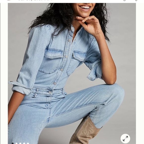 Dl1961 denim jumpsuit. A11 - Picture 3 of 3